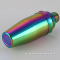 Coctelera de 700ml en color arcoíris galvanizado
